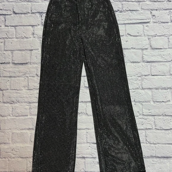 Black and Rhinestone Pants - Picture 5 of 6